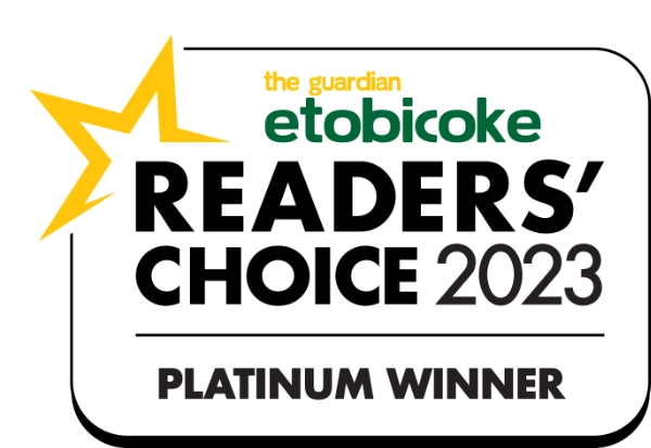 Readers' Choice 2023 Platinum Winner Etobicoke